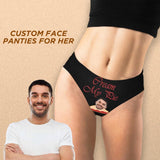 Personalized Underwear for Her Custom Face Cream Pie Lingerie Women's Classic Thong