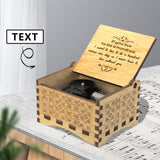 Custom Text If You Live To Be A Hundred Wooden Music Box Design Your Own Custom Music Box